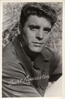 Actor Actress Postcard Burt Lancaster 219