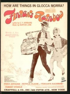 Finians Rainbow 1968 Fred Astaire Glocca Morra Petula Clark Movie 