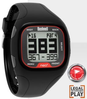 Bushnell Neo Plus Black Golf GPS Watch New 2012