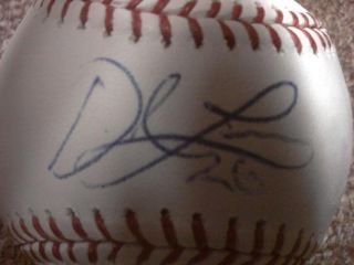 gene budig rawlings baseball autographed on the sweet spot by 