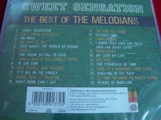 Sweet Sensation The Best of The Melodians CD New