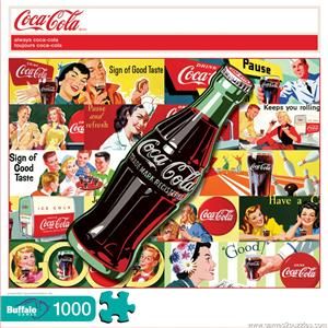 Buffalo Games Always Coca Cola Jigsaw Puzzle 1000 PC