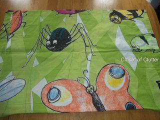 IKEA Insects Lady Bugs Butterfly Character Pillow case/SHAM (Fabric 