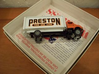 Preston Trucking 151 Line Winross Diecast Truck