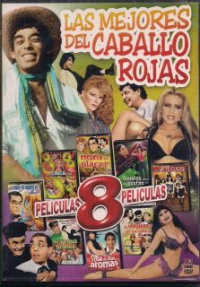 Las Mejores Del Caballo Rojas DVD New 8 PK Las Siete Cucas Y Mucho Mas 