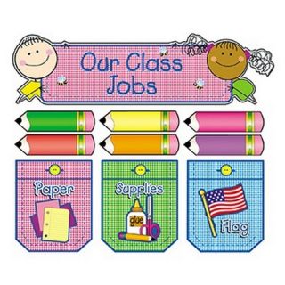   Teaching Press CTP0612 Mini Bulletin Board Set Classroom Jobs