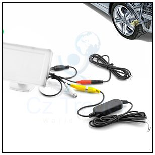 Wireless AV Cable for Car Video Monitor Rearview Backup Camera 