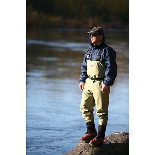 New Caddis Breathable Stockingfoot Chest Waders Short Stout Sizes Tan 