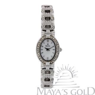  Ladies Bulova Crystal Watch 96L74