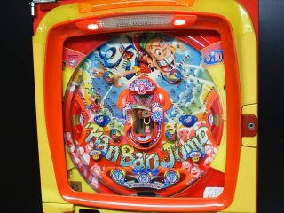 AUTHENTIC PACHINKO PINBALL MACHINE BUNGEE JUMP READY FOR ACTION