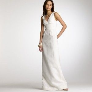 JCrew Cotton Cady Alexa Gown Wedding 750 White 4