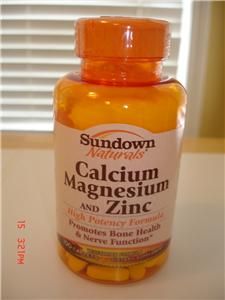   naturals calcium magnesium and zinc bone health vitamin supplement