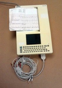 Burdick Spacelabs Eclipse 850 EKG Machine with Cables