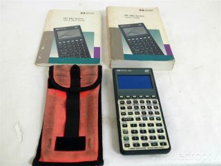 HP 48GX Vintage Graphing Calculator w Case Users Guide