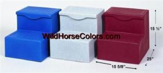 click to open supersize image 2 step mounting block  