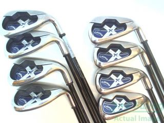  irons ladies headcovers lefties complete sets new callaway x 18 iron 