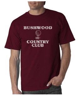 bushwood cc t shirt caddyshack golf 5 colors s 3xl