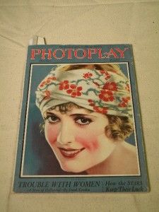 Lois Wilson Photoplay 1924 Buster Keaton Clara Bow Dorothy Mackaill 