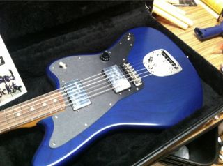 Fender Lee Ranaldo Jazzmaster Sapphire Blue Transparent Rosewood 