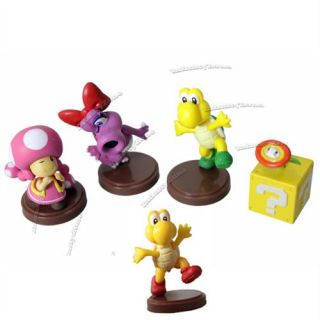 Nintendo Wii Super Mario Bros Luigi Koopa 12 Figure Set