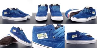 Vans Half Cab Pro DIRTY DONNY ROYAL SUEDE BLACK 20 YEARS Size 11