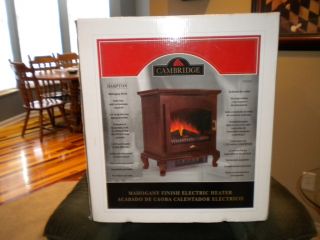 Cambridge Electric Fireplace Heater New in Box Great Christmas Gift 