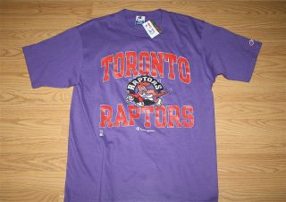 Vintage Toronto Raptors Champion T Shirt 1994 NBA Camby Carter