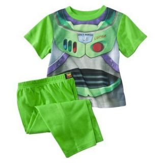 Buzz Lightyear Boys Costume Pajamas Sz 3T Toy Story Short Sleeve 