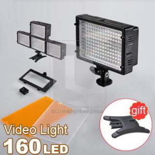 160 LED Video Light DV Camcorder Lighting Diffuser E8E