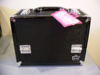 NEW CABOODLES TRAIN CASE MAKEUP ORGANIZER STYLIST COSMETIC STORAGE 