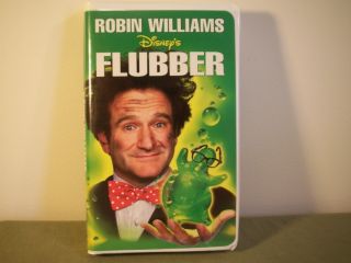   Disney Flubber Childrens VHS Tape Robin Williams 786936059571