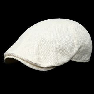 Newsboy Beret NRN Cream White Cabbie Golf Gatsby Flat Cap Fashion Hat 