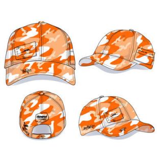 Dale Earnhardt Jr Nation Orange Camo NASCAR Cap Hat New