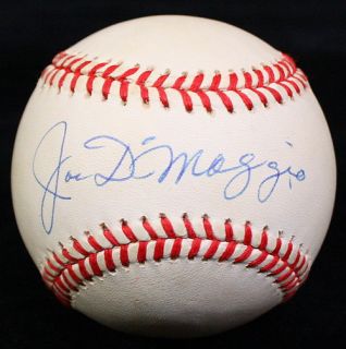 Joe DiMaggio Signed Autographed OAL Baseball Ball PSA DNA S04789 