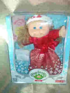 CABBAGE PATCH KIDS 2012 LIMITED EDITION HOLIDAY DOLL BLONDE HAIR  NEW 
