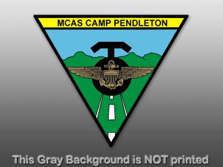 Triangle MCAS Camp Pendleton Sticker Decal Seal Logo Marine Air Corps 