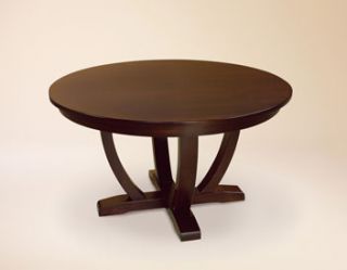 Amish Made Caledonia Round Dining Table Requires 90 Days for Delivery 