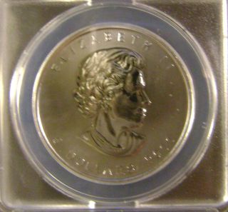 2011 Canada 5$ 1 oz Silver Timber Wolf MS70 ANACS RARE Perfection Free 