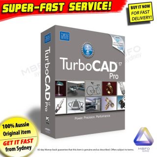 Turbocad Pro v17 2D & 3D CAD software for PC, PROFESSIONAL Turbo Auto 