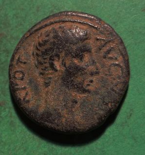    Roman Provincial ae20 Coin of Augustus Caesar ANTIOCH Very Choice