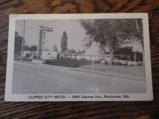 Clipper City Motel Manitowoc Wis Calumet Ave