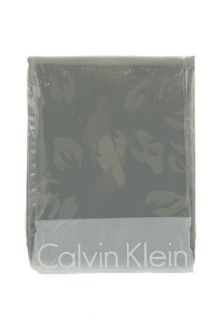 Calvin Klein New Gray Floral Cotton Pillowcase Set Bedding Standard 