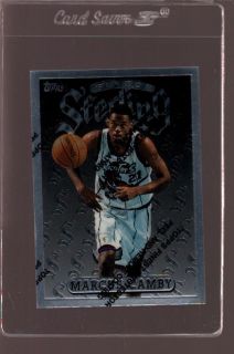 1997 Topps Finest Sterling 258 Marcus Camby RC Mint 504614