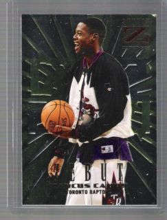 1996 97 Skybox Z Force Marcus Camby Zebut Rookie