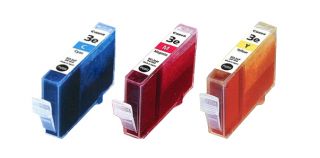 Canon BCI 3E 3pk Color Ink Cartridge for BJC 3000 6000 4960999865294 