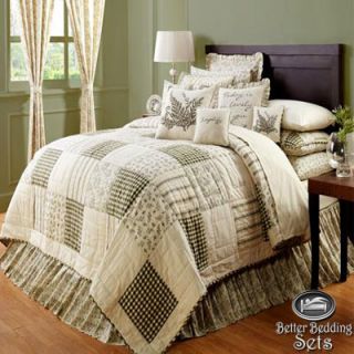   Twin Queen Cal King Size Best Cotton Quilt Bed Bedding Set