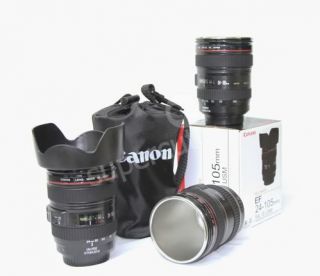 Canon EF 24 105mm Lens Mug 1 1 Stainless Steel Mugs Coffee Cup Mug 