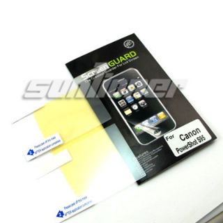 2X LCD Clear Screen Protector for Canon PowerShot S95