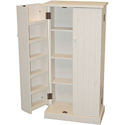   Utility Storage Pantry Cabinet Kitchen Food Storage Space Canned Goods