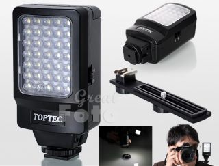 Pro 35 LED Video Light DV Camcorder Lighting for Canon Nikon w 